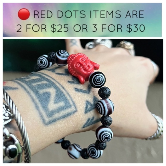 π΄β SALE ! red dot items are 2 for $25 . Bundle more than 3 and its $10 each π - Picture 1 of 9